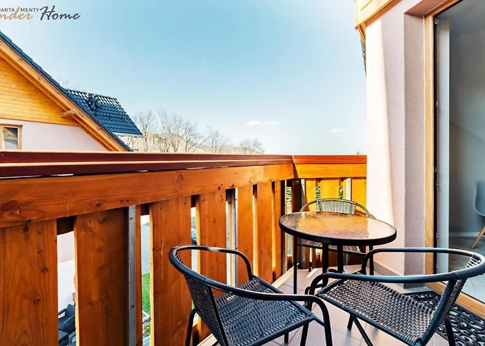 Wonder - Z Balkonami Lesny Dom Ii - W Cichej I Zielonej Czesci Karpacza شقة *