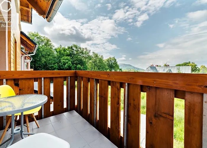 Wonder - Z Balkonami Lesny Dom Ii - W Cichej I Zielonej Czesci Karpacza Appartement Karpacz