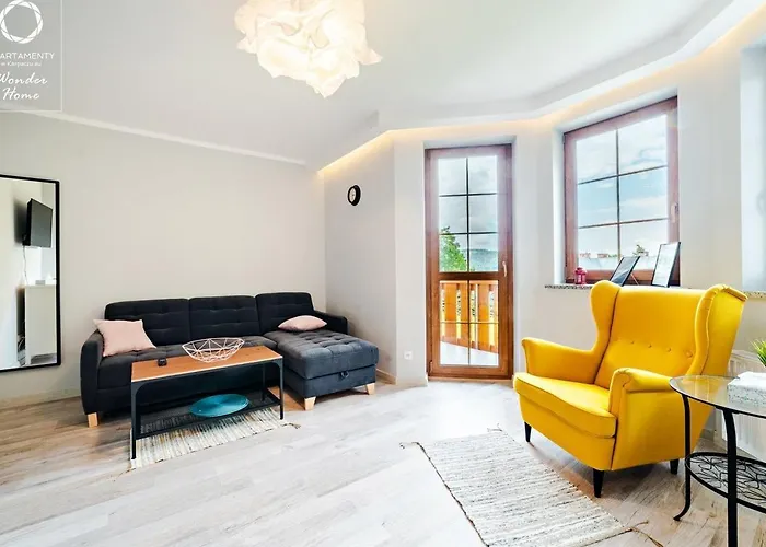 Wonder - Z Balkonami Lesny Dom Ii - W Cichej I Zielonej Czesci Karpacza Appartement Karpacz